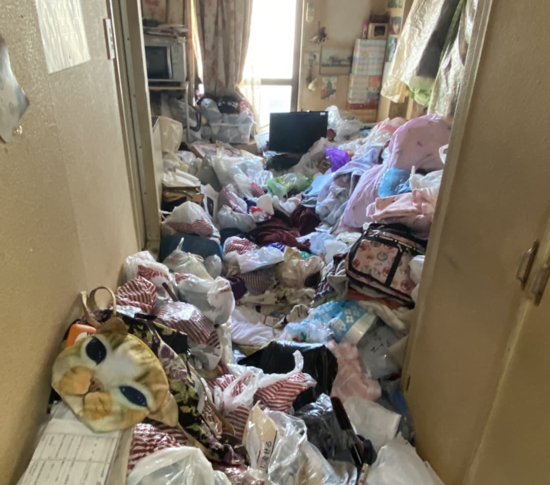 ご依頼例：ゴミ屋敷の遺品整理/神戸市兵庫区
